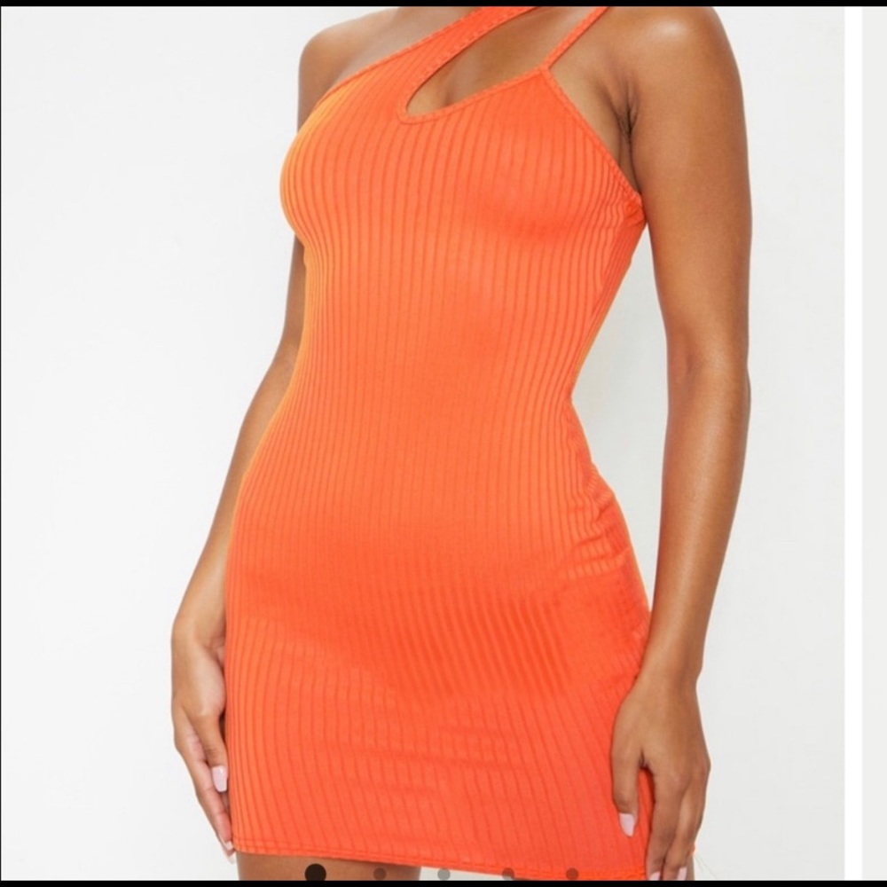 One shoulder cute mini dress!